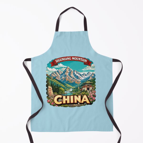 Item preview, Siguniang Mountain, Sichuan, China designed and sold by Myra365Art.