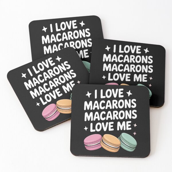 Item preview, I Love Macarons Macaroon Baking Macron_s Cookies Macaron  designed and sold by TeamLequid.