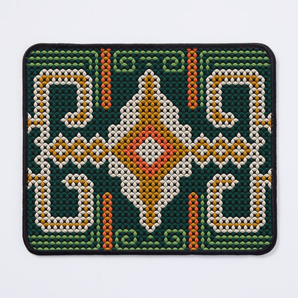 Item preview, Ethnic Beaded Mosaic Pattern - Traditional Ornamental Design designed and sold by Ihor Ivanov.