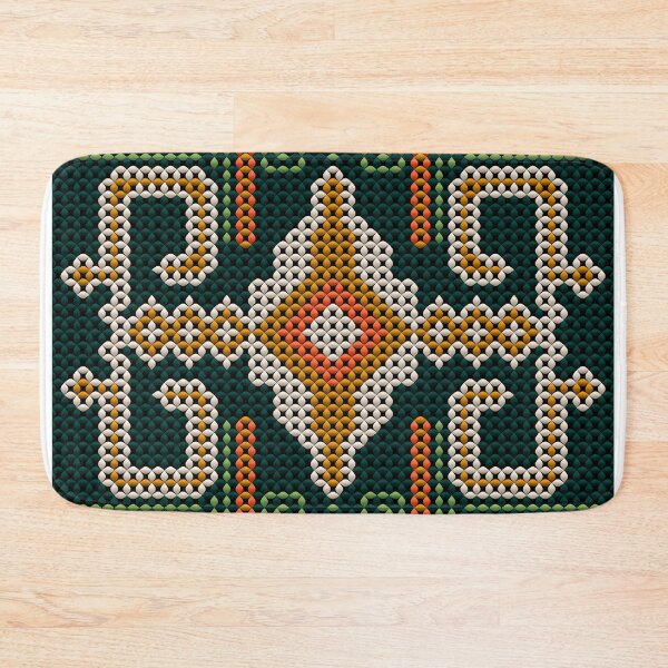 Item preview, Ethnic Beaded Mosaic Pattern - Traditional Ornamental Design designed and sold by Ihor Ivanov.