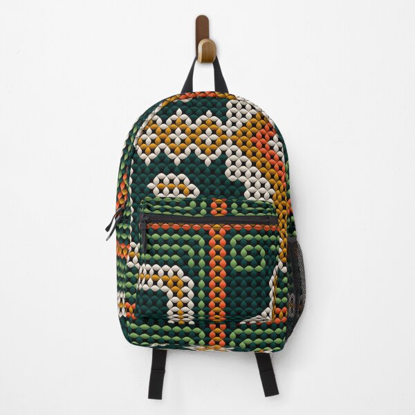 Item preview, Ethnic Beaded Mosaic Pattern - Traditional Ornamental Design designed and sold by Ihor Ivanov.