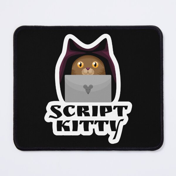Item preview, Script Kitty Cat Hacker Humor Geek designed and sold by experimentons.
