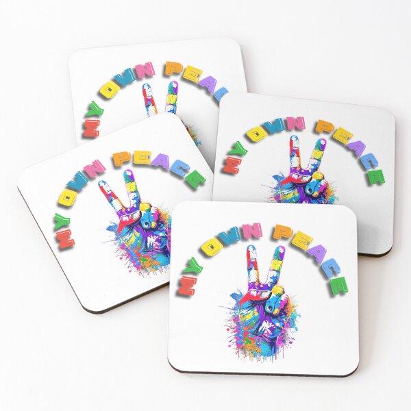 Item preview, My Own Peace – Calm & Positive Vibes Quote designed and sold by Clintora.