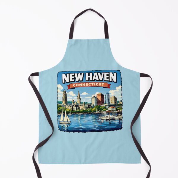 Item preview, New Haven, Connecticut - Coastal Skyline designed and sold by Myra365Art.