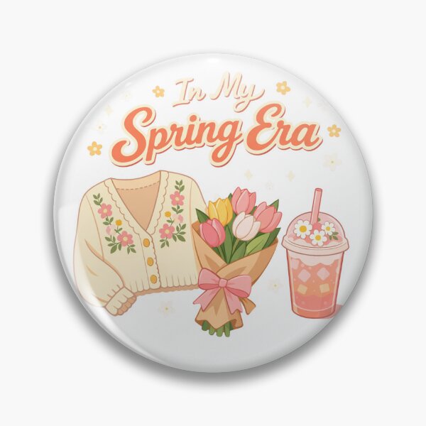 Item preview, In My Spring Era Aesthetic Design | Floral Pastel Vibes | Soft Girl Spring Mood designed and sold by GoxyVision.
