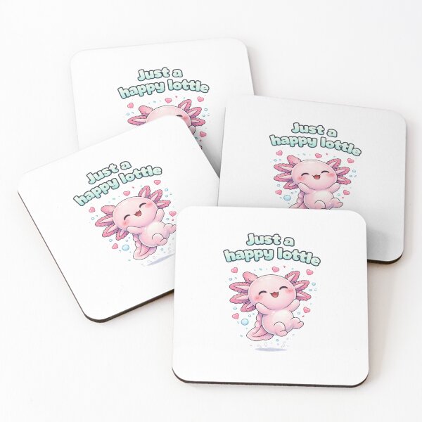 Item preview, Just A Happy Lottle Cute Axolotl Kawaii Gift designed and sold by Dianefromamsterdam.