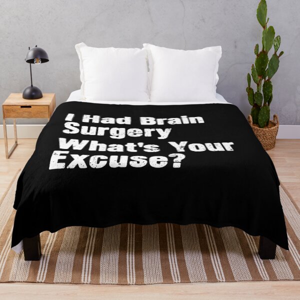 Item preview, I Had Brain Surgery. What's Your Excuse - Brain Cancer Surgery Funny Gift designed and sold by berlicaferinz.