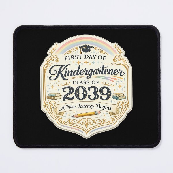 Item preview, official kindergartener future class of 2039 decor first day  designed and sold by CAnastazyshop.