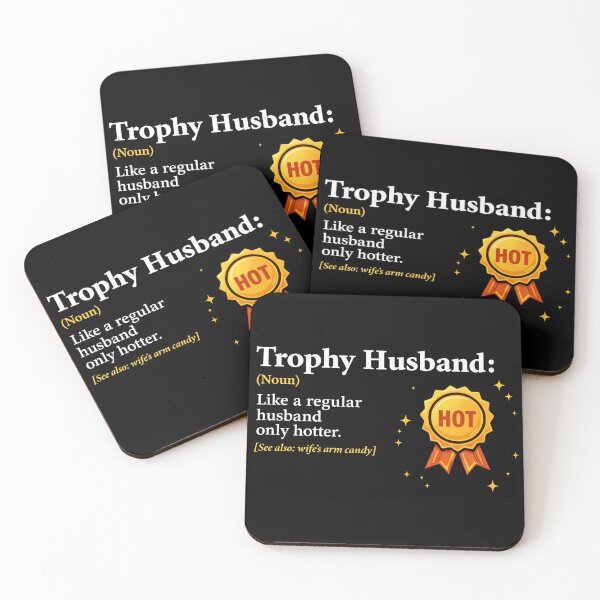Item preview, Trophy Husband World's Greatest Husband First Place Spouse designed and sold by Blok45.