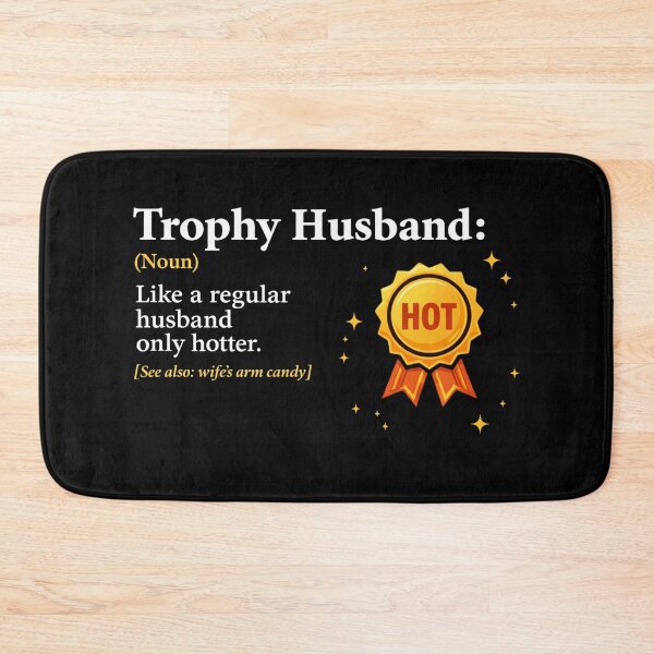 Item preview, Trophy Husband World's Greatest Husband First Place Spouse designed and sold by Blok45.