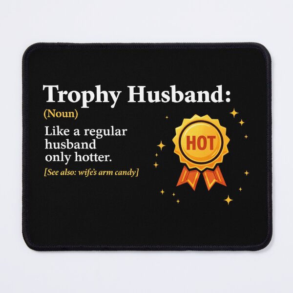 Item preview, Trophy Husband World's Greatest Husband First Place Spouse designed and sold by Blok45.