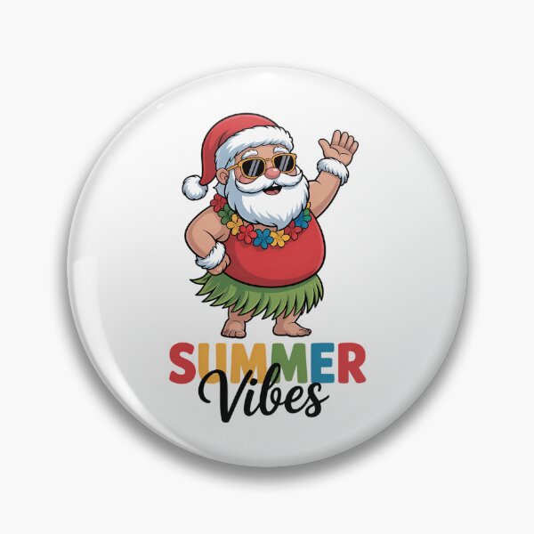 Item preview, Christmas In July Santa Claus Summer Vibes Hula Dance designed and sold by IdunayaStore.