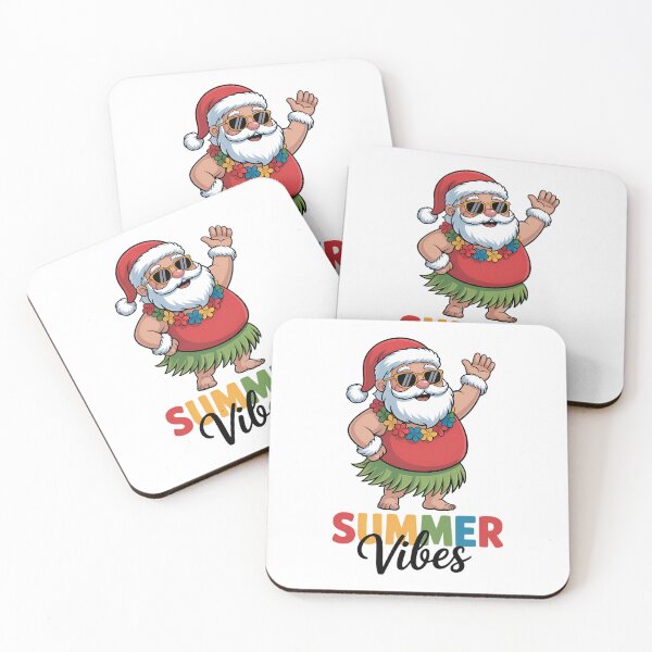 Item preview, Christmas In July Santa Claus Summer Vibes Hula Dance designed and sold by IdunayaStore.