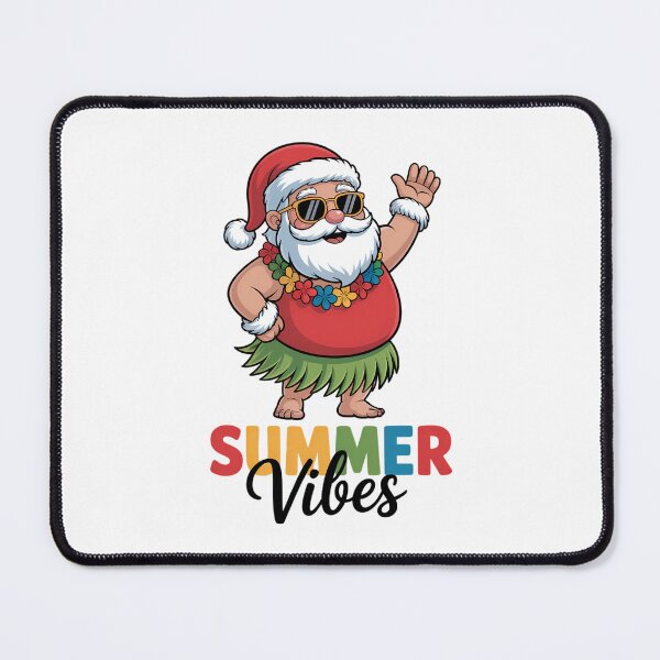 Item preview, Christmas In July Santa Claus Summer Vibes Hula Dance designed and sold by IdunayaStore.