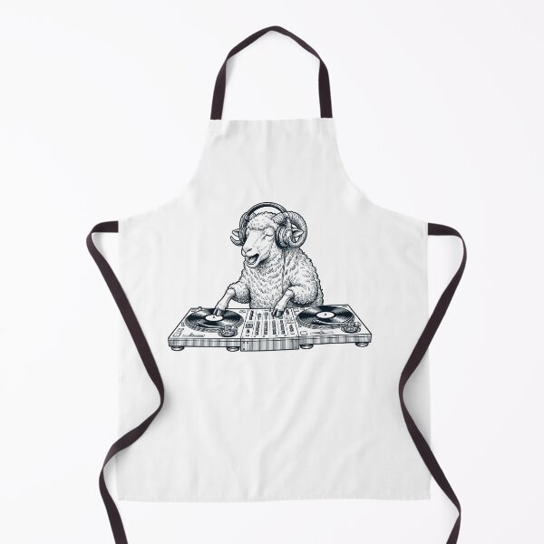Item preview, Vintage Retro Sheep DJ Animal Music Lover designed and sold by TerryConnells.