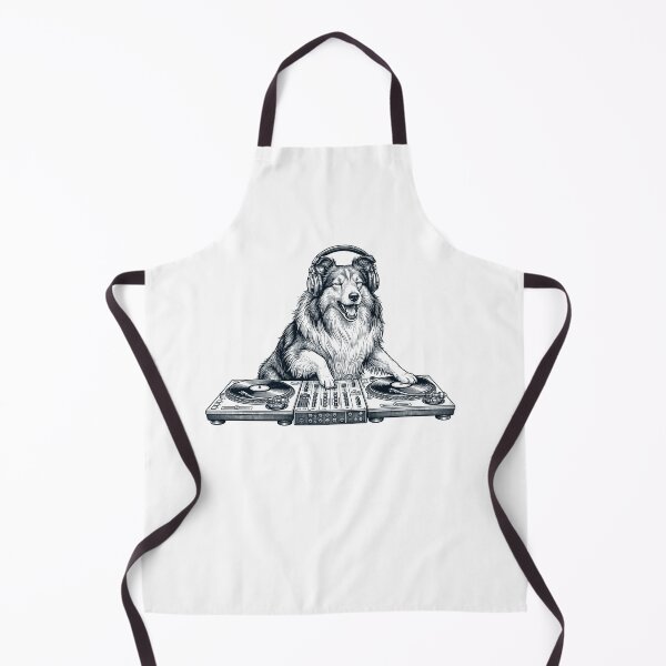 Item preview, Vintage Retro Shetland Sheepdog DJ Dog Mom Dad Music Lover designed and sold by TerryConnells.