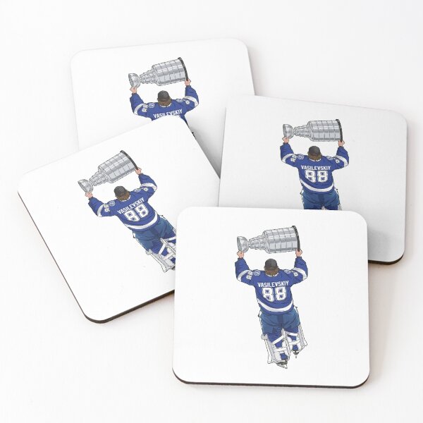 Item preview, Andrei Vasilevskiy #88 Lifting Cup designed and sold by ScaryDoom.