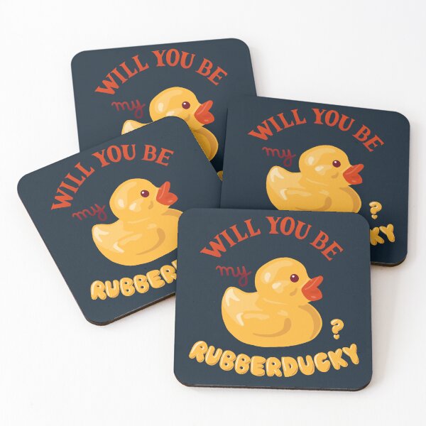 Item preview, Will You Be My Rubber Duck Debugging designed and sold by experimentons.