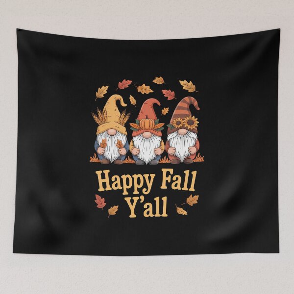 Item preview, Happy Fall Y'all Gnome Autumn Gnomes Pumpkin designed and sold by IdunayaStore.