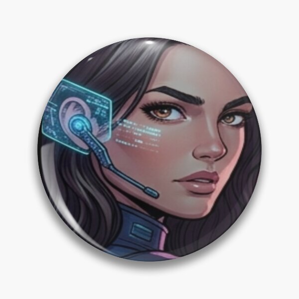 Item preview, "Relan - Cyberpunk Beauty of the 6th Dimension - Interdimensional Warrior" designed and sold by RS-Globalist-.