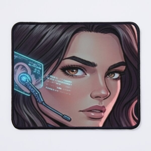 Item preview, "Relan - Cyberpunk Beauty of the 6th Dimension - Interdimensional Warrior" designed and sold by RS-Globalist-.