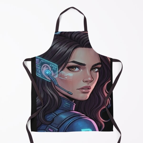Item preview, "Relan - Cyberpunk Beauty of the 6th Dimension - Interdimensional Warrior" designed and sold by RS-Globalist-.