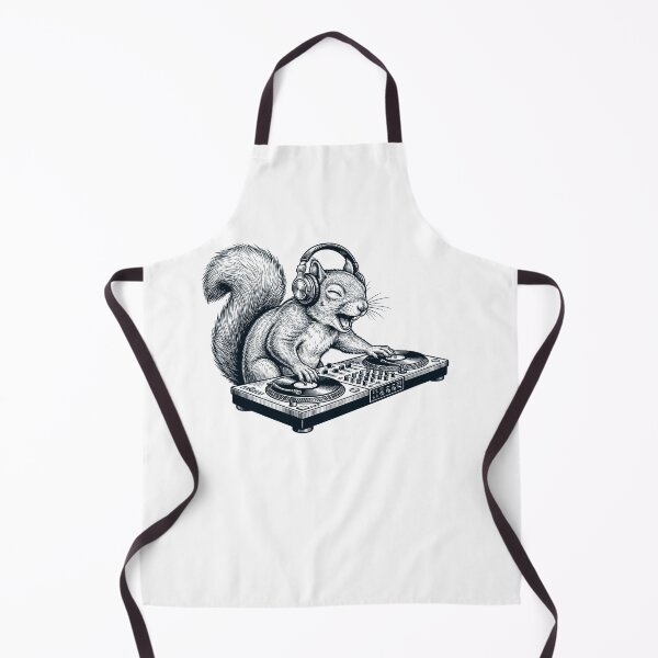 Item preview, Vintage Retro Squirrel DJ Animal Music Lover designed and sold by TerryConnells.