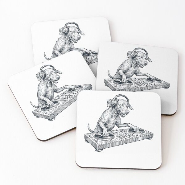 Item preview, Vintage Retro Vizsla DJ Dog Mom Dad Music Lover designed and sold by TerryConnells.