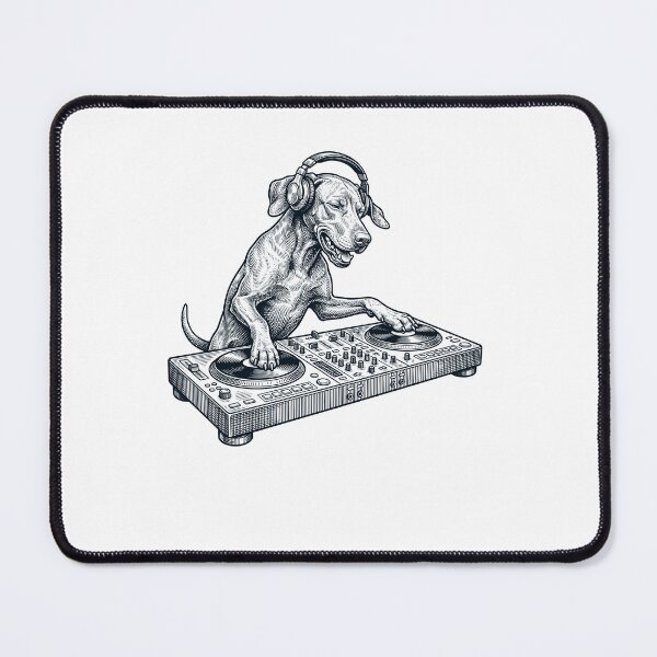 Item preview, Vintage Retro Vizsla DJ Dog Mom Dad Music Lover designed and sold by TerryConnells.