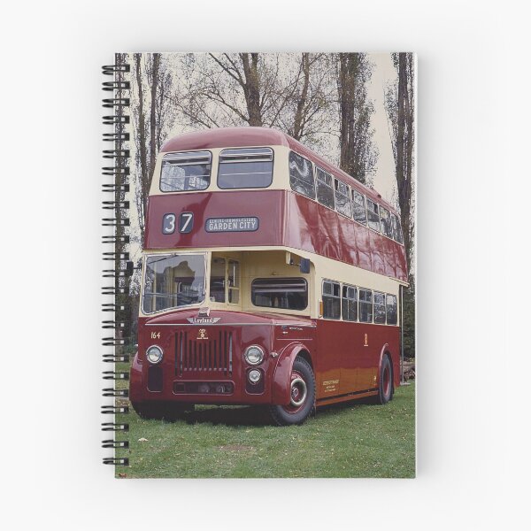 Item preview, Vintage Double Decker Bus Poster – Classic Red Leyland Transport designed and sold by Shot-By-Garth.