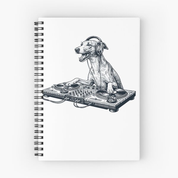 Item preview, Vintage Retro Whippet DJ Dog Mom Dad Music Lover designed and sold by TerryConnells.