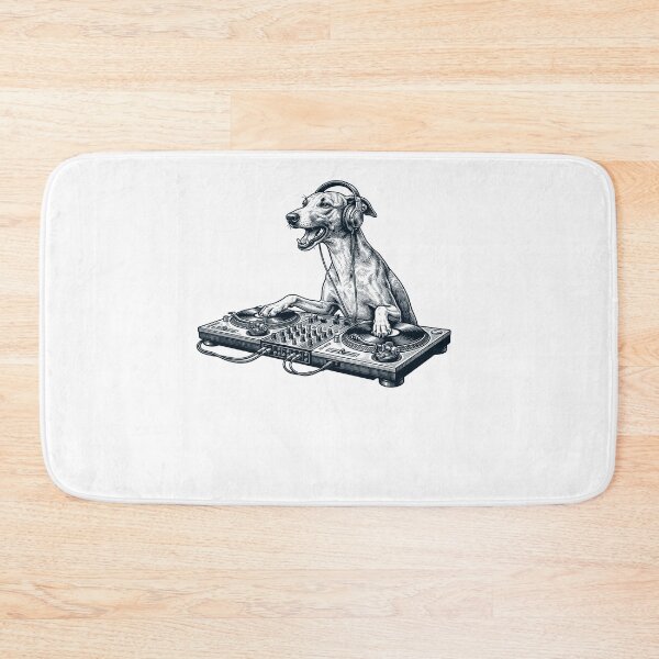 Item preview, Vintage Retro Whippet DJ Dog Mom Dad Music Lover designed and sold by TerryConnells.