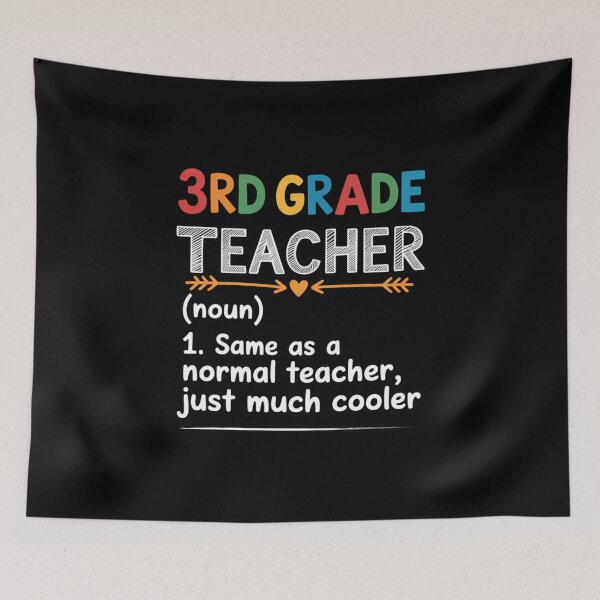 Item preview, 3rd Grade Teacher Definition Back To School Picnic Day designed and sold by IdunayaStore.