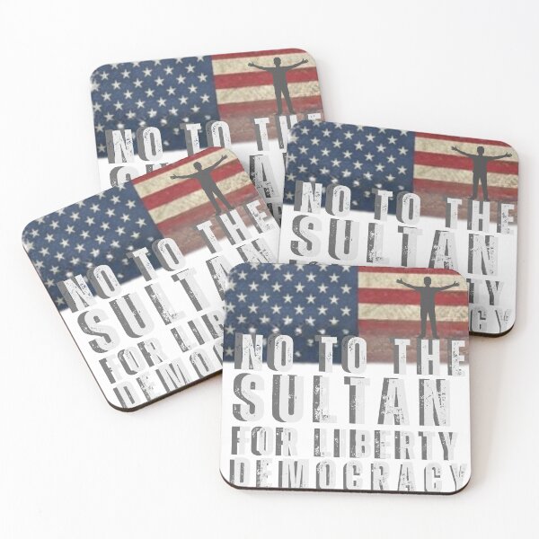 Item preview,  No To The Sultan - American Flag Freedom & Liberty Statement designed and sold by goodFather4ever.