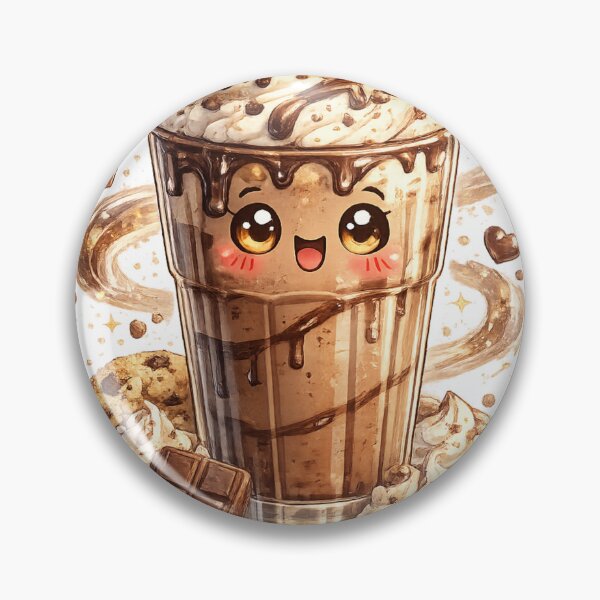 Item preview, Chocolate Milkshake Kawaii designed and sold by redsharkuk.