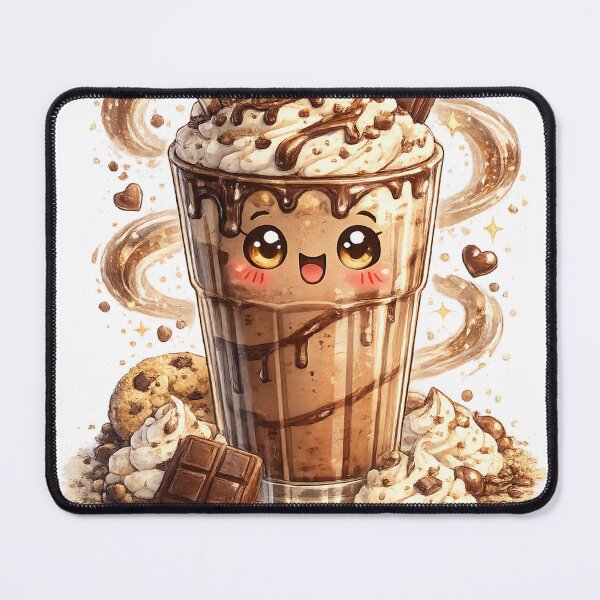 Item preview, Chocolate Milkshake Kawaii designed and sold by redsharkuk.