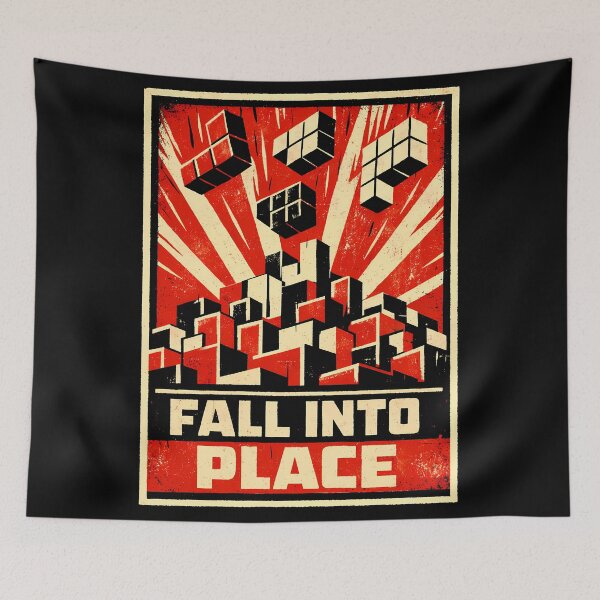 Item preview, Geometric Constructivist Dystopian Poster designed and sold by agearb.