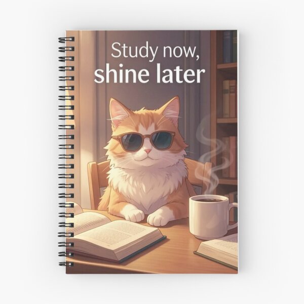 Item preview,  Study Now Shine Later Motivation designed and sold by The Crafted Spirits.