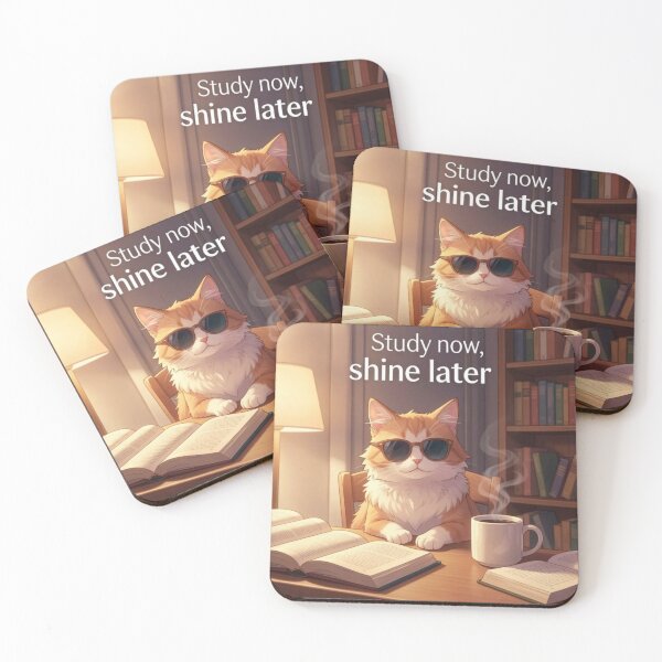 Item preview,  Study Now Shine Later Motivation designed and sold by The Crafted Spirits.