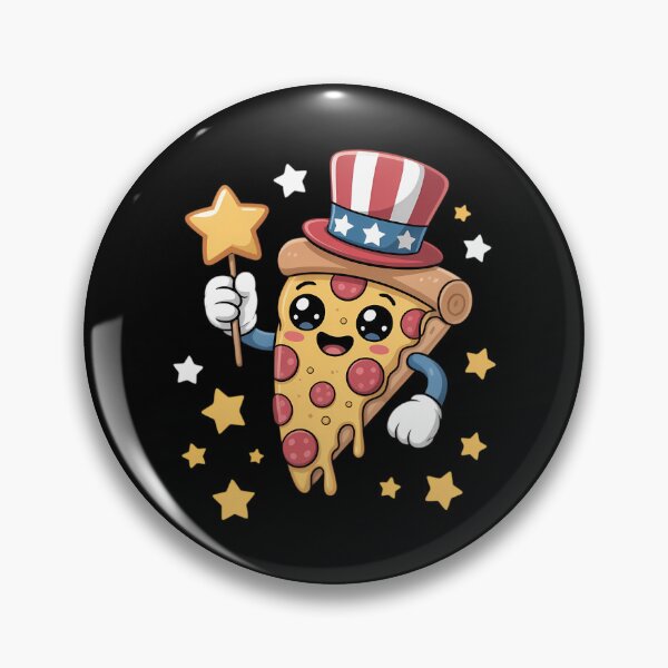 Item preview, 4th Of July Pizza America Independence Day Celebration Donut designed and sold by IdunayaStore.