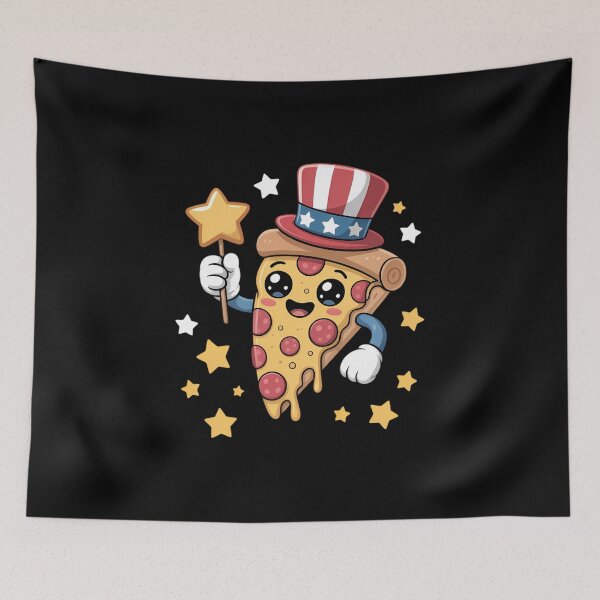 Item preview, 4th Of July Pizza America Independence Day Celebration Donut designed and sold by IdunayaStore.