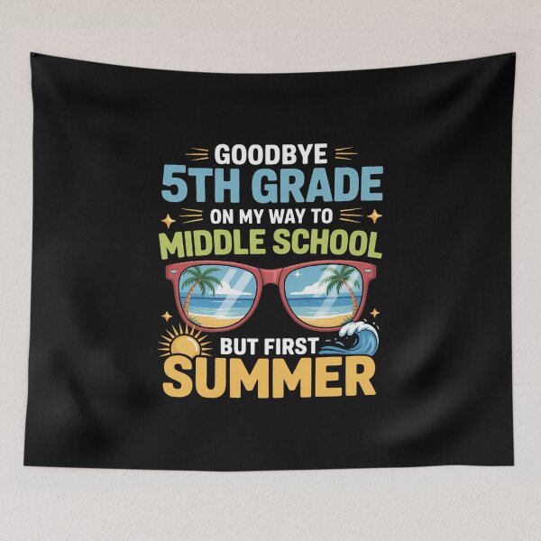 Item preview, 5th Grade Way to Middle School Grade First Summer Graduation designed and sold by IdunayaStore.