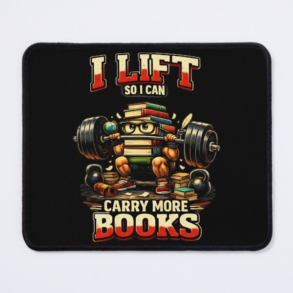 Item preview, I Lift So I Can Carry More Books designed and sold by NitRes.