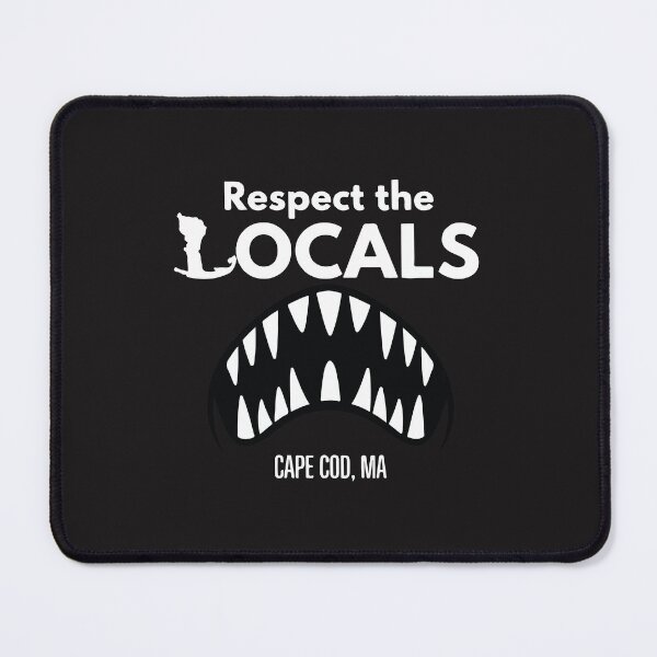 Item preview, Respect The Locals Cape Cod Shark Funny Beach Summer Vacation Designe designed and sold by kiralynstration.