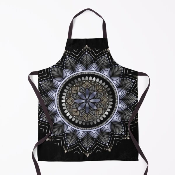 Item preview, Intricate black and white Mandala art designed and sold by NivyasArtistry.