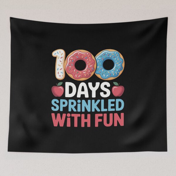 Item preview, 100 Days Sprinkled With Fun Donut 100th Day Of School designed and sold by IdunayaStore.