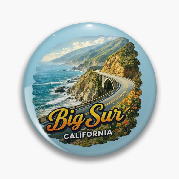 Item preview, Big Sur, California - Scenic Cliffs & Ocean View designed and sold by Myra365Art.