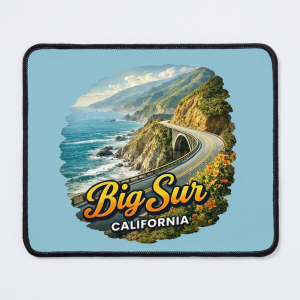 Item preview, Big Sur, California - Scenic Cliffs & Ocean View designed and sold by Myra365Art.