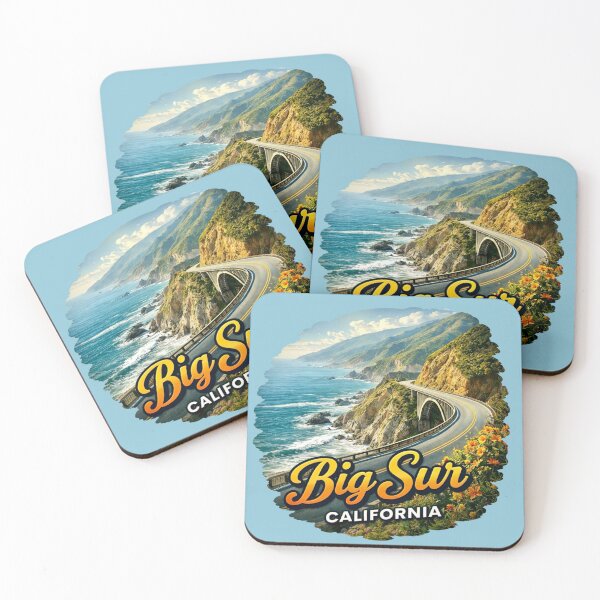 Item preview, Big Sur, California - Scenic Cliffs & Ocean View designed and sold by Myra365Art.