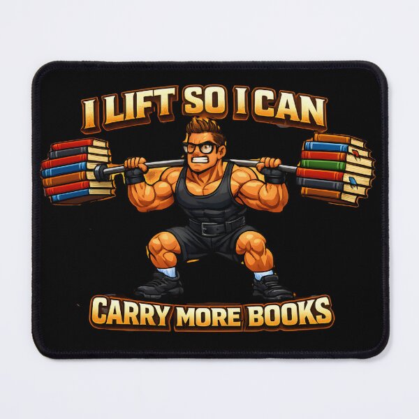 Item preview, I Lift So I Can Carry More Books designed and sold by NitRes.